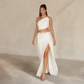 White Summer Chain Dress