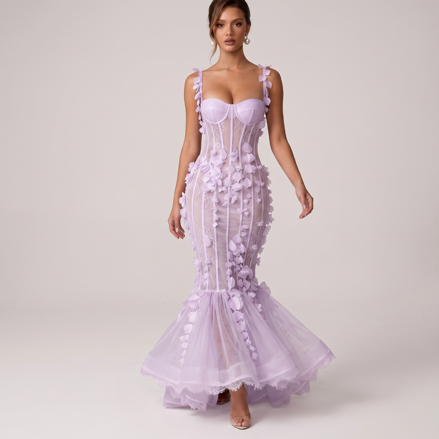 Elegant Flower Bell Dress